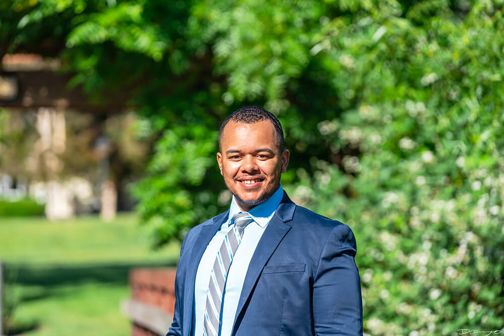 Portrait photo session with Devin Murphy, running for Pinole City Council in Pinole, CA.
